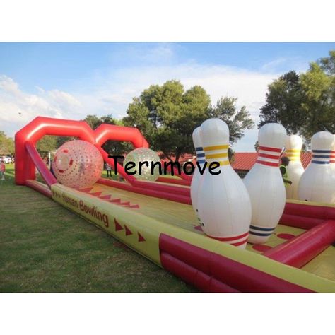 Cheap Inflatable Bouncers, Buy Directly from China Suppliers:Inflatable Human Bowling Pin Game free shipping Giant Inflatable Bowling bottle Set Game Outdoor Gaint Bowling pin Game Enjoy ✓Free Shipping Worldwide! ✓Limited Time Sale ✓Easy Return. Human Bowling, Giant Outdoor Games, Jumbo Games, Outdoor Bowling, Life Size Games, Indoor Playground Design, Event Entrance, Fun Group Games, Bowling Games