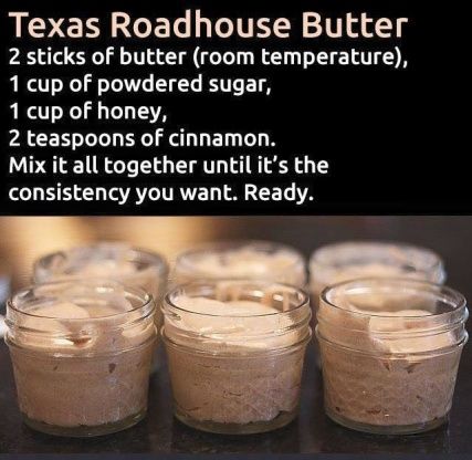 Texas Roadhouse Rolls Butter, Copycat Sauces, Herb Butters, Texas Roadhouse Cinnamon Butter, Roadhouse Butter, App Recipe, Ohio Recipes, Texas Roadhouse Butter, Flavored Butter