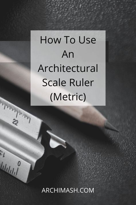 When you start architecture school you will hear people talk about scale and scale rulers. Most of the time they will assume you know what this is and won't tell you how to use an architectural scale ruler. You might spend weeks not knowing what a scale ruler is and even if you do, what the heck you’re supposed to do with it. The thing is, it’s one of the most critical drawing tools you’re going to use. READ THE FULL ARTICLE HERE | https://archimash.com/articles/use-an-architectural-scale-ruler Architecture Supplies, Arch Presentation, Technical Architecture, Scale Ruler, Drafting Drawing, Architectural Scale, Architecture School, Architecture Models, Drafting Tools