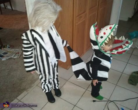 Beetlejuice - Halloween Costume Contest via @costume_works Halloween Costumes Beetlejuice, Sandworm Costume, Peter Pan Costume Kids, Beetlejuice Halloween Costume, Sand Snake, Beetlejuice Costume, Movie Halloween Costumes, Costume Inspirations, Toy Story Costumes