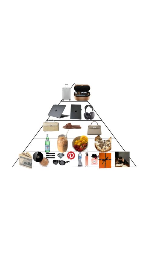 Pyramid of needs #luxurylifestyle #luxury #hermes Pyramid Of Needs, Luxury Lifestyle, Pyramid