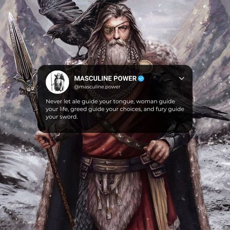 Masculine Motivation, Traditional Masculinity, Masculine Quotes, Masculinity Quotes, Personal Philosophy, Creative Senior Pictures, Viking Odin, Advice For Men, Stoicism Quotes