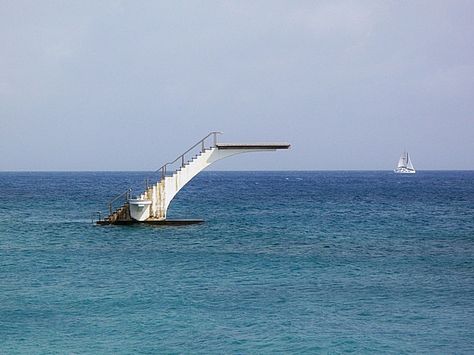 Pool Diving Board, Diving Boards, Diving Board, Rhodes Greece, Rhodes, Swimming Pool, Airplane View, Sydney Opera House, Diving