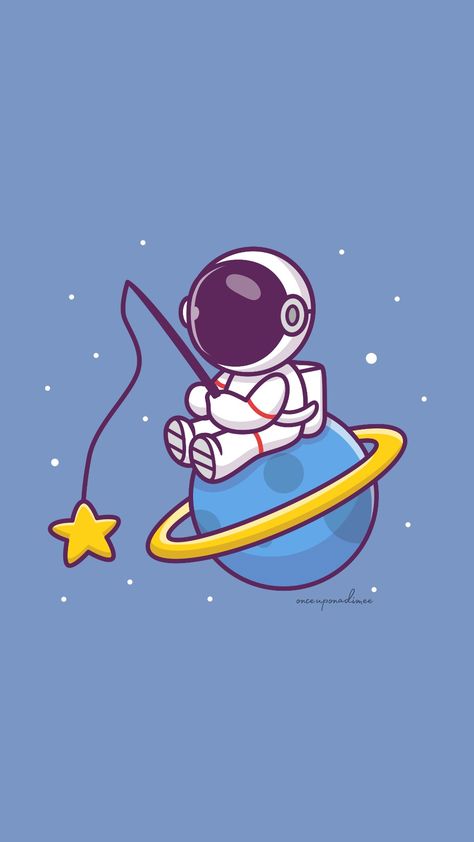 Wallpaper Astronaut, Aesthetic Azul, Cute Astronaut, Wallpaper Homescreen, Astronaut Wallpaper, Dark Icon, Blue Wallpaper, Blue Wallpapers, Wallpaper Aesthetic