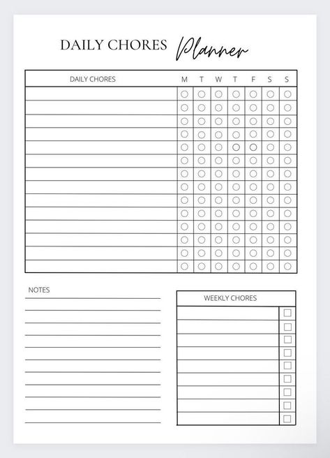 House Cleaning Chart, House Cleaning Charts, Chores Planner, Minimalist Cleaning, Daily Cleaning Schedule, Daily Cleaning Checklist, Cleaning Chart, Cleaning Checklist Printable, Planner Cleaning