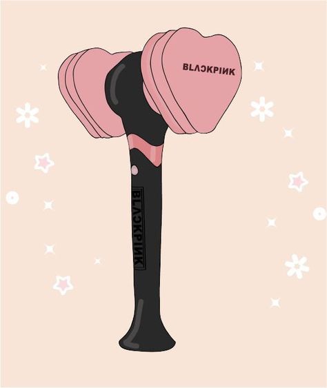 Enemal Pin, Kpop Comeback, Kpop Lightstick, Pink Drawing, 7 Logo, Bts Twice, Rose And Rosie, Kitty Drawing, Blackpink Blink