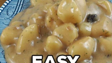 Gravy Potatoes, Good Gravy, Lemon Pound Cake Recipe, Chicken Spaghetti Recipes, Fairy Silhouette, Easy Potato Recipes, Stove Top Recipes, Potato Recipes Side Dishes, Shrimp Recipes Easy