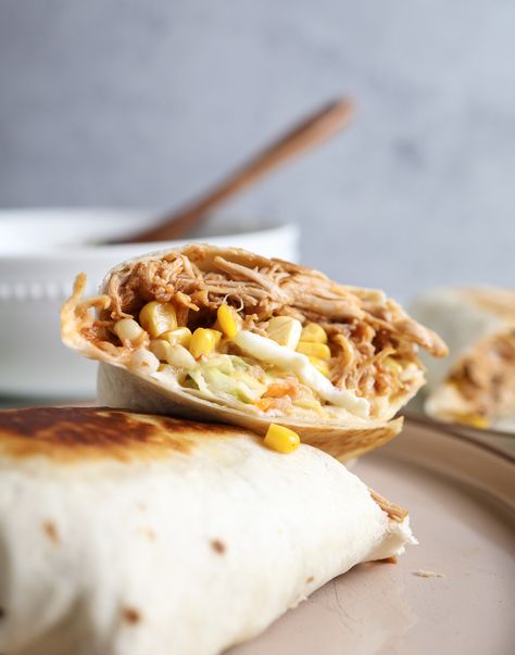 Crispy BBQ Chicken Wrap - The Recipe Press Crispy Bbq Chicken, Chicken Parm Recipes, Bbq Chicken Wraps, Buffalo Chicken Tacos, Banana Coffee Cakes, Delicious Chicken Dinners, Baked Buffalo Chicken, Fried Tomatoes, Chicken Wrap