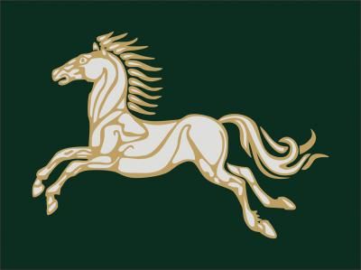 Rohan Horse Symbol, Rohan Middle Earth, Rohirrim Tattoo, Rohan Symbol, Embroider Idea, Rohan Banner, Lotr Rohan, Rohan Lotr, Perfect Tattoo