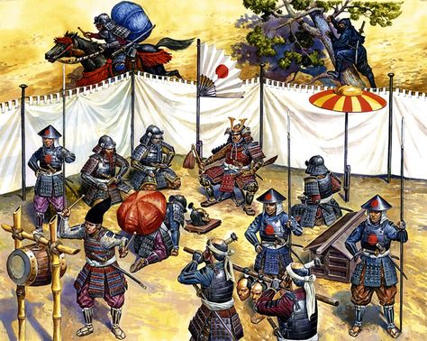 Japanese shogun Sengoku Jidai, Sengoku Period, Medieval Japan, Historical Warriors, Ancient Warfare, Japanese Warrior, Samurai Armor, Japan History, Japanese History