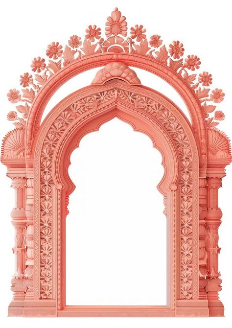 Minimal indian arch architecture white background spirituality. | premium image by rawpixel.com / Napas Indian Arches, Indian Gate, Temple Background, Indian Arch, Temple Indian, Architecture White, Old Temple, Marriage Invitation, Indian Temple Architecture