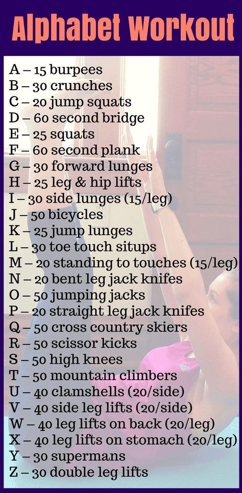 Alphabet Workout, Spell Your Name Workout, Cross Training Workouts, Spell Your Name, Bodyweight Exercises, Popular Workouts, Fitness Challenge, Fat Burning Workout, Burn Fat