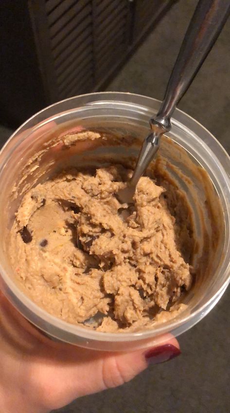 Quick and Easy Protein Cookie Dough – Crowning Glory Protein Cookie Dough No Peanut Butter, Keto Protein Cookie Dough, Protein Peanut Butter Cookie Dough, Single Serving Protein Cookie Dough, Protein Cookie Dough With Cottage Cheese, Vanilla Protein Powder Cookie Dough, Protein Dough Recipe, Easy Protein Cookie Dough, Snickers Protein Cookie Dough