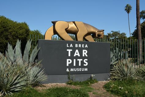 Los Angeles has so many great attractions for kids – even if Disneyland is not on your itinerary.  During my recent trip to L.A. with my mom and son, we had only two days in the city.  Due to… La Brea Tar Pits, Los Angeles With Kids, Los Angeles Hollywood, La Brea, Mom And Son, Wooly Mammoth, Visit California, Fun Family Activities, Fun Family