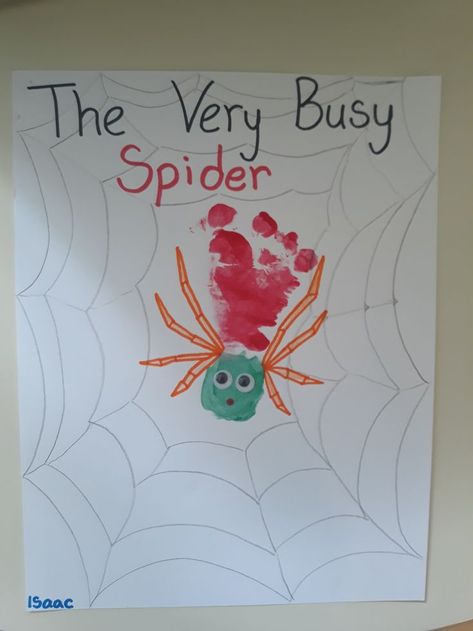 Preschool Spring Crafts, Spring Crafts For Preschoolers, Spring Art For Kids, Eric Carle Crafts, The Very Busy Spider, Baby Art Crafts, Infant Art, Mother's Day Ideas, Origami Paper Flowers