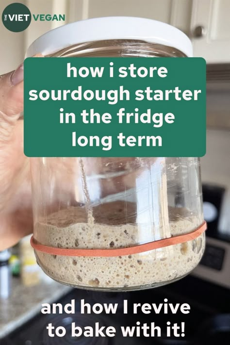 How To Store Sourdough Starter In Fridge, Sourdough In Fridge, Storing Sourdough Starter In Fridge, Sourdough Starter In Fridge, Sourdough Starter From Fridge, Storing Sourdough Starter, Store Sourdough Starter, Sour Dough Bread Starter Recipe, Use Sourdough Starter