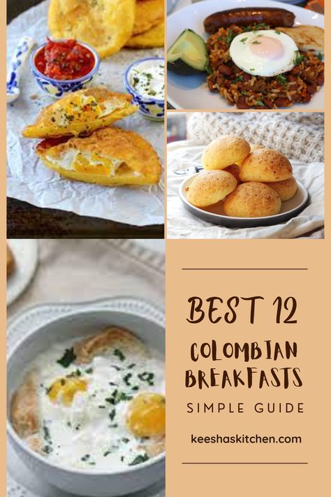 Colombian Arepas Recipe, Central American Breakfast, Colombian Potatoes, Latino Breakfast, Columbian Breakfast, Arepas Recipe Colombian, Colombian Breakfast Recipes, South American Breakfast, Latin Breakfast