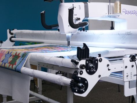 Click for larger view of the Standard Loading Quilting Machines, Arm Machine, Quilt In A Day, Play Cube, Handi Quilter, Long Arm Quilting Machine, Machines Fabric, Start Quilting, Quilting Frames