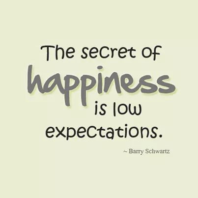 Expectation kill your Happiness!! Lower Expectations, Expectations Quotes, Expectation Quotes, Low Expectations, Happy Quotes Positive, Happy Minds, Happiness Is, Happy Quotes, Quotes Deep