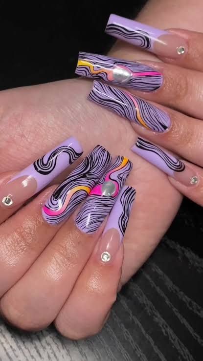 Tame Impala Nails, Currents Tame Impala, Album Nails, Artist Nails, Gel Nail Ideas, Hard Nails, Tame Impala, Hammers, Nails Inspo