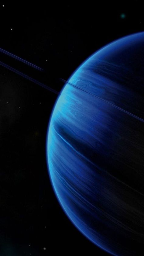 Blue Space Wallpaper Aesthetic, Space Lockscreen, Blue Aesthetic Dark, Qhd Wallpaper, Space Phone Wallpaper, Wallpaper Earth, Planets Wallpaper, Space Artwork, Aesthetic Space