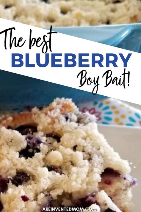 Blueberry Boy Bait. Blueberry coffee cake recipe! Breakfast Dough, Blueberry Coffee Cake Recipe, Pepper Casserole, Stuffed Pepper Casserole, Fruit Bars, Corn Relish, Blueberry Coffee, Blueberry Coffee Cake, Delicious Sweets