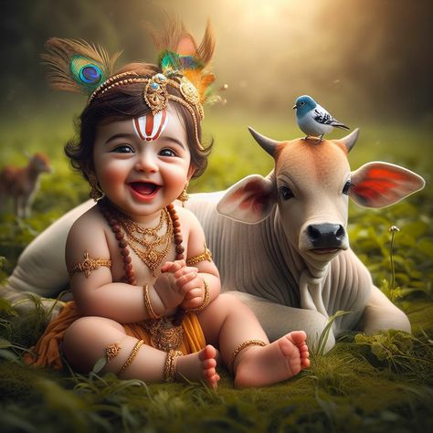 Cute Radhe Krishna Hd Wallpaper, Baby Wallpaper Hd, Baby Radha Krishna, Baby Murugan Paintings, Baby Radha Krishna Images, Baby Murugan, Little Kanha Ji Images, Photos Of Ganesha, Good Morning Krishna