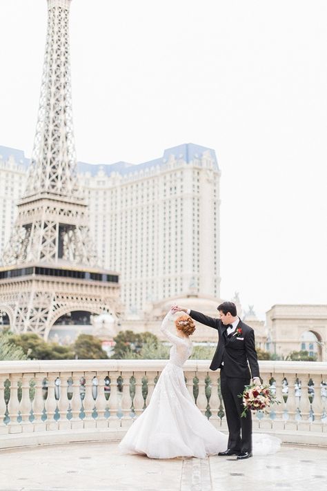 The Most Glam Las Vegas Wedding Ever | Hey Wedding Lady Pink Bridal Gown, Las Vegas Honeymoon, Las Vegas Wedding Dresses, Vegas Wedding Favors, Las Vegas Wedding Photos, Coffee Wedding Favors, Las Vegas Wedding Venue, Vegas Wedding Photos, Elvis Impersonator