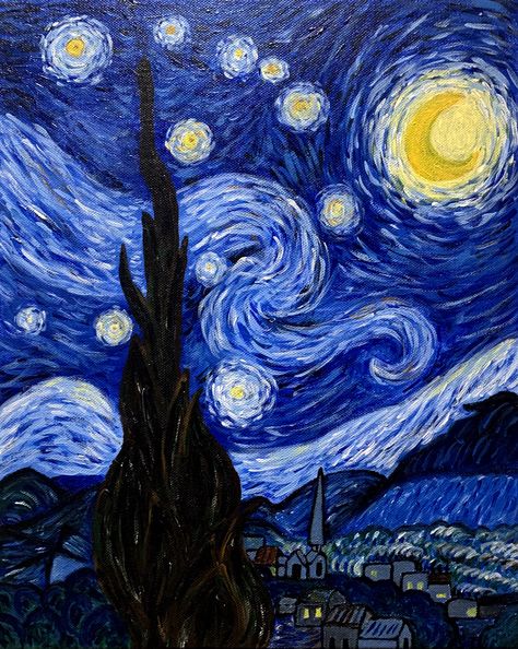 Stary Night Asethic, Starry Night Painting Wallpaper, Night Painting Wallpaper, Tranh Vangogh, Lukisan Van Gogh, Desenhos Van Gogh, فنسنت فان جوخ, Van Gogh Wallpaper, Android Wallpaper Art