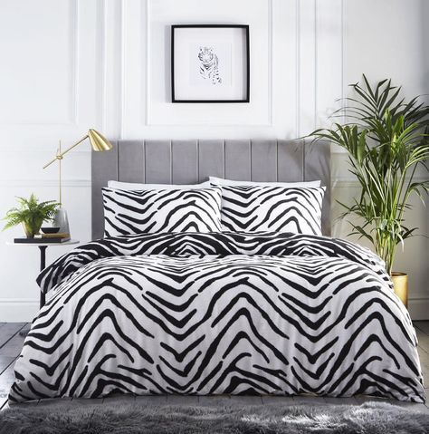 Duvet set animal print black tiger stripe quilt cover pillow cases zebra bedding  | eBay Zebra Bedding, Striped Quilt, Black Tiger, Black Tigers, Victorian Terrace, Tiger Stripes, Cover Pillow, Duvet Sets, Quilt Cover