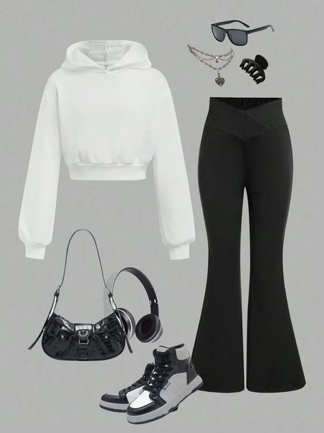 Cute Winter Outfits For Cold Weather, Outfits For 12 Yo, Clothes Ideas For Teenagers, Slay Outfits, Preppy Fits, Casual Outfits For Teens, School Fit, Cute Dress Outfits