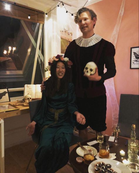 Ophelia and Hamlet Ophelia Halloween Costume, Hamlet And Ophelia, Future Life, Nun Dress, Halloween Costumes, Halloween