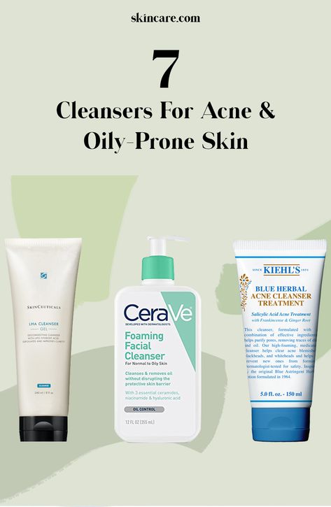 The Best Cleansers for Oily, Acne-Prone Skin With love and beauty, visit us here: https://deadsea-cosmetic.com/ #acneprone Best Makeup For Acne, 2023 Skincare, The Best Cleanser, Best Cleansers, Best Cleanser, Acne Makeup, Oily Skin Acne, Acne Free Skin, Best Face Wash