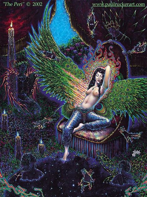 .. Persian Mythology, Ufo Art, Fallen Angels, Crop Circles, Animal Totems, Angels And Demons, Dark Places, Visionary Art, Shadow Work