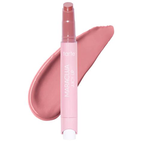 Tarte Maracuja Juicy Lip, Tarte Lip, Maracuja Oil, Lip Gloss Balm, Hydrating Lip Gloss, Tarte Cosmetics, Juicy Lips, Smooth Lips, Collagen Production