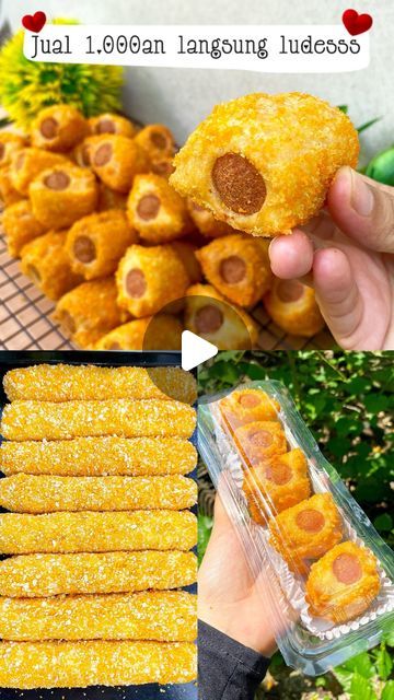 Resep Corndog Sosis, Donat Jco, Jajanan Indomaret Aesthetic, 4 Seat 5 Sempurna Makanan, Resep Makanan Beku, Resep Diet, Makanan Diet, Donuts, Diet