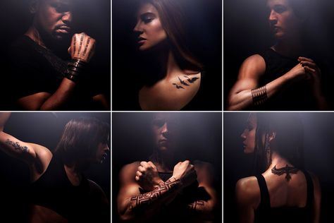 Divergent Tattoos Divergent Tattoo Tris, Dauntless Tattoo, Divergent Tattoo, Epic Tattoos, Divergent Tris, Tris And Four, Tris Prior, Divergent Quotes, Full Tattoo