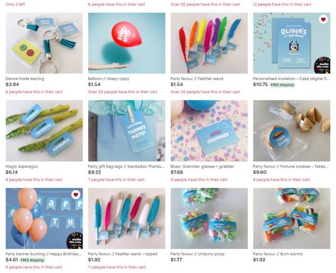 Bluey Party Printable, Bluey Birthday Party Treats, Bluey Birthday Party Goody Bags, Bluey Birthday Favors, Bluey Birthday Treat Bags, Diy Bluey Party Favors, Bluey Theme Party Favors, Bluey Birthday Party Favor Ideas, Bluey Party Drinks