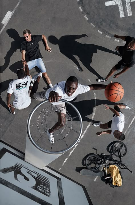 SNOTYOUNG Campaigns 2020 on Behance Basketball Shoot, Street Basketball, Basketball Shooting, Basketball Photos, Basketball Photography, Playing Basketball, Human Poses Reference, Basketball Pictures, Photoshoot Concept