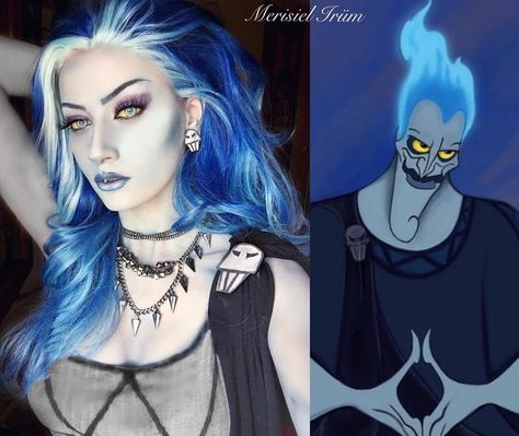 Villans Costumes, Disney Villians Costume, Female Hades, Hades Cosplay, Hades Costume, Disney Villain Costumes, Halloweenský Makeup, Costume Disney, Villain Costumes