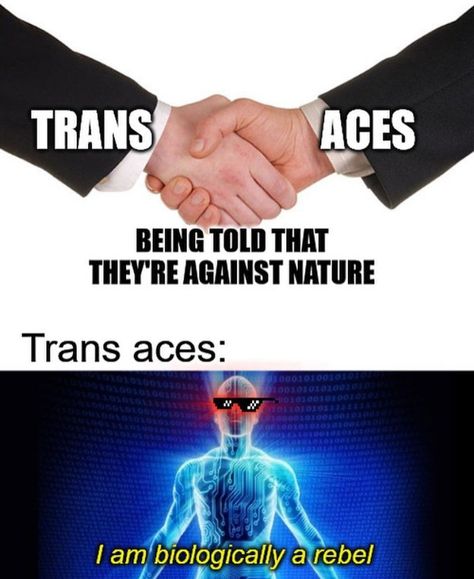 Transmasc Memes Humor, Pride Memes Funny, Ftm Memes Funny, Asexual Jokes, Gender Memes, Ftm Trans, Trans Things, Asexual Humor, Pride Stuff