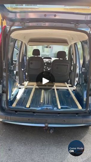 Renault Kangoo Camper, Camper Life, Rv Life, Car Camping, Van Life, Tiny House, Audio