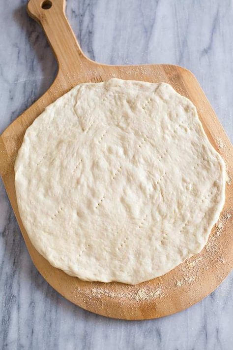 BEST Pizza Dough Recipe - Tastes Better From Scratch Pate A Pizza Fine, Easy Pizza Dough Recipe, Perfect Pizza Crust, Best Pizza Dough Recipe, Perfect Pizza Dough, Baked Pizza, Pizza Crusts, Pizza Dough Recipe Easy, Pizza Roll