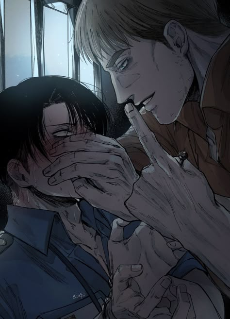 Atack Ao Titan, Levi And Erwin, Prison Guard, Animal Illustration Art, Star Night Light, Aot Characters, Creepy Tattoos, Attack On Titan Ships, Captain Levi