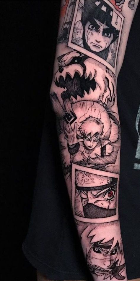 Arms Tattoos, Go Beyond Plus Ultra, Anime Tattoo Ideas, Dbz Tattoo, Comic Book Tattoo, Mangas Tattoo, Tattoo Catalog, Gamer Tattoos, Full Tattoo