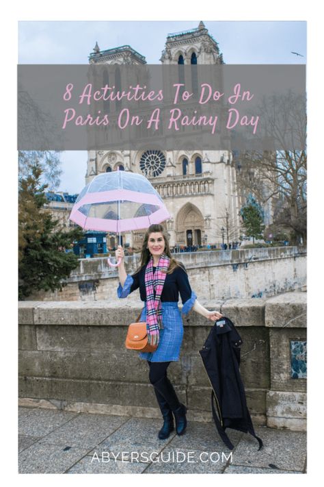 8 Activities To Do In Paris On A Rainy Day | Paris rain | Paris rainy days | what to do on a rainy day in Paris | Paris rain outfit | Paris guide | what to do in Paris | pattern mixing | pink plaid Burberry scarf | Button Up Knot Front Plaid Skirt Rainy Day In Paris Outfit, Paris Rainy Day Outfit, Rain Paris, Rainy Day In Paris, Plaid Burberry, What To Do In Paris, April Rain, Paris Activities, Paris Patterns