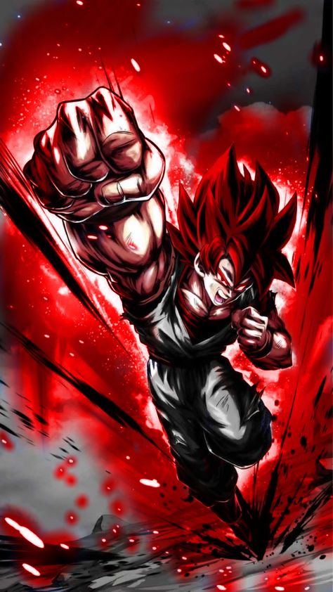 Evil Goku Wallpaper, Red Goku, Goku Af, Evil Goku, Z Warriors, Goku Wallpaper, Dragon Ball Art Goku, Dragon Ball Super Artwork, Anime Dragon Ball Goku