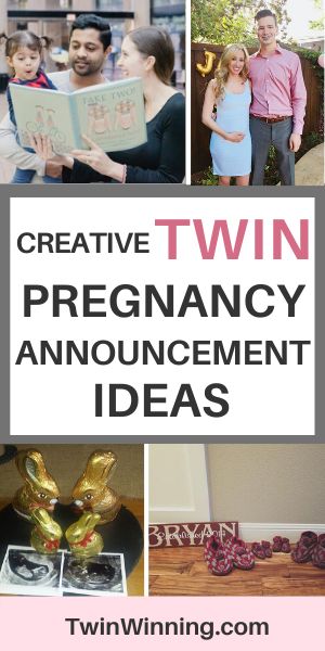 If you’re pregnant with twins, you may be thinking about how to announce the news. I mean this isn’t just a normal pregnancy – you’re carrying TWINS! So, to curate the best ideas, I connected with some awesome twin blogs and asked their twin pregnancy announcement ideas. #twins #twinpregnancy #pregnantwithtwins #twinmom #twinmomblog Announcing Twins With Siblings, Twin Announcement Ideas With Sibling, Its Twins Announcement, Announcing Twins To Family, Twin Surprise Announcement, Twin Announcement Ideas Funny, Surprise Twin Announcement, Twin Pregnancy Announcement Sibling, Twin Baby Announcements With Sibling