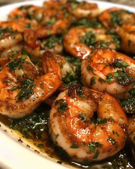 Louisiana Cajun Cooking And Recipes | Chimichurri Shrimp Delight | Facebook Cajun Wedding Food, Louisiana Wedding Food, Cajun Recipes Easy, Chimichurri Shrimp, Tiana Wedding, Louisiana Cooking, Louisiana Cajun, Grilled Bread, Cajun Cooking