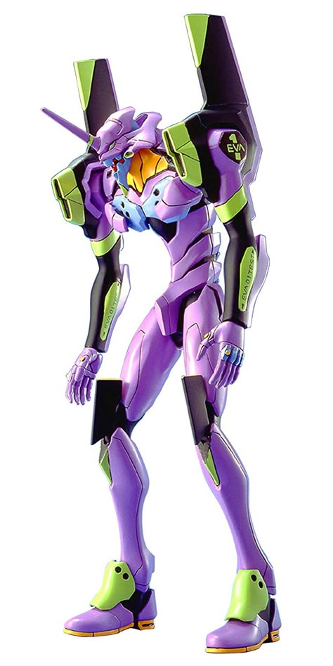 Amazon.com: Bandai Hobby #1 Model HG EVA-01 Test Type Neon Genesis Evangelion Action Figure (Limited Edition): Toys & Games Robot Design, Genesis Evangelion, Neon Genesis, Model Kits, Fanarts Anime, Neon Genesis Evangelion, Figure Model, Anime Figures, Godzilla